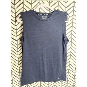 Tek Gear Dry Tek  Blue Black Activewear Quick Dry Tank Top Men’s Small 6003